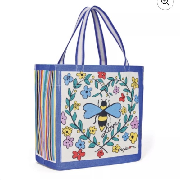 Brighton designer canvas tote “you warm my heart” - Picture 3 of 6